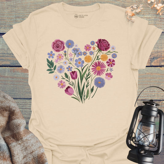 Heart of Flowers T-Shirt