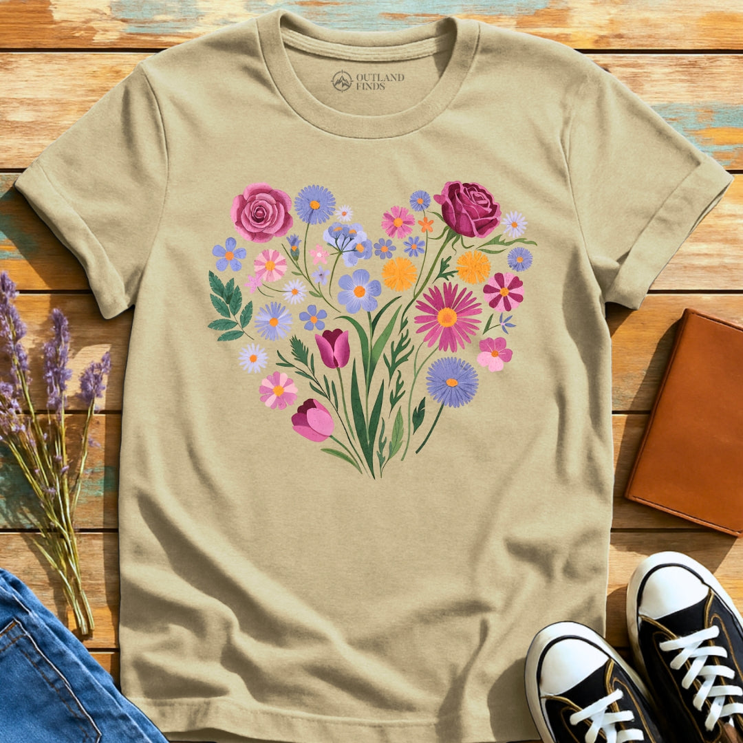 Heart of Flowers T-Shirt