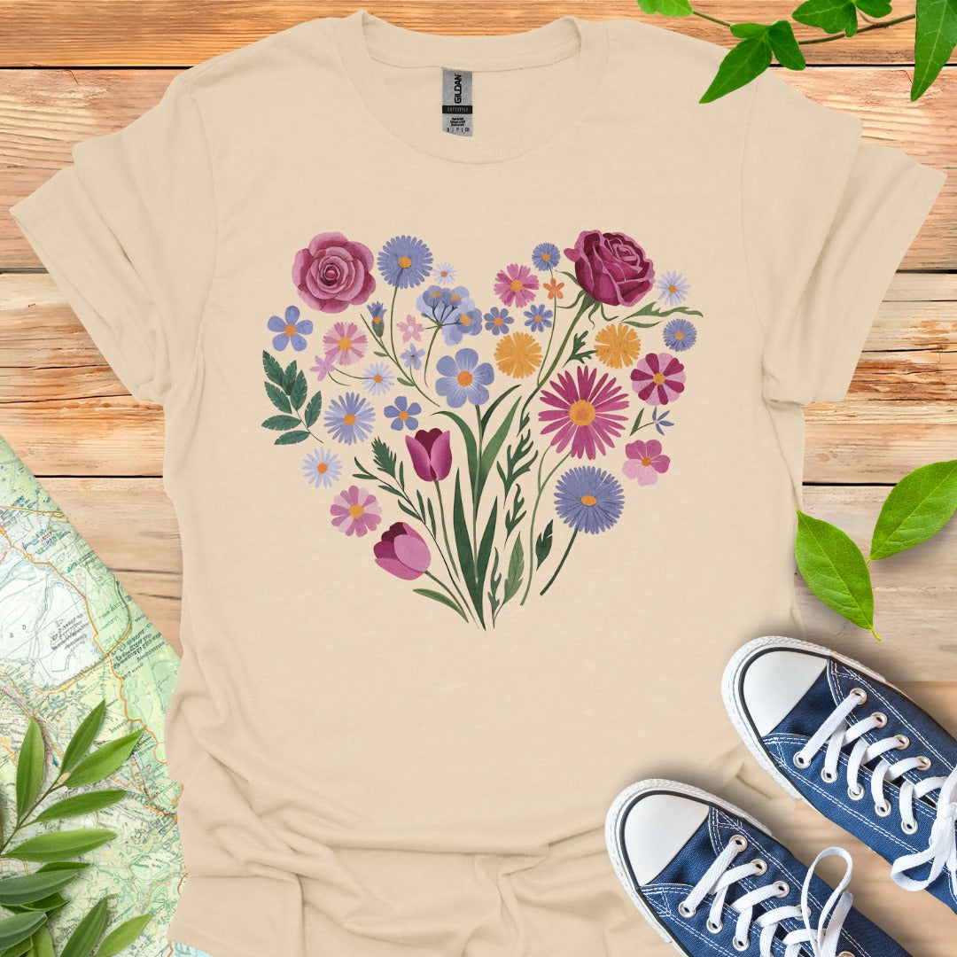 Heart of Flowers T-Shirt