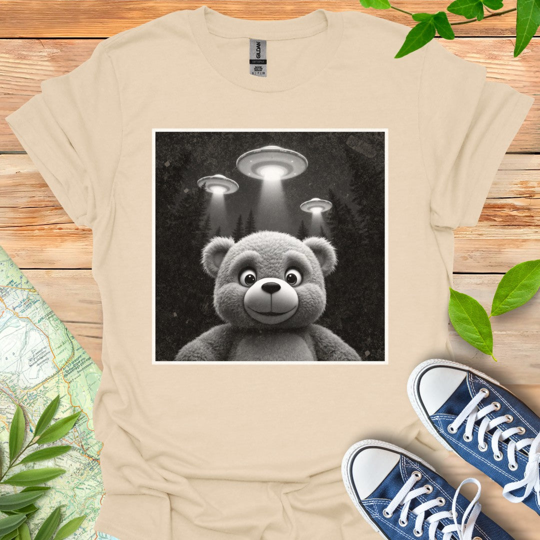 Teddy UFO Selfie T-Shirt