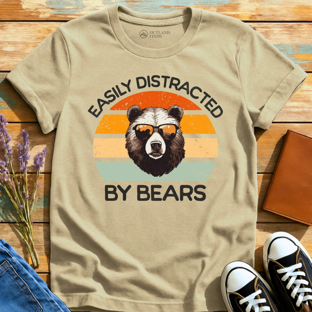 Distracted by Bears T-Shirt