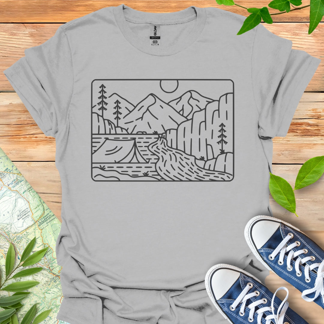 River Camping T-Shirt