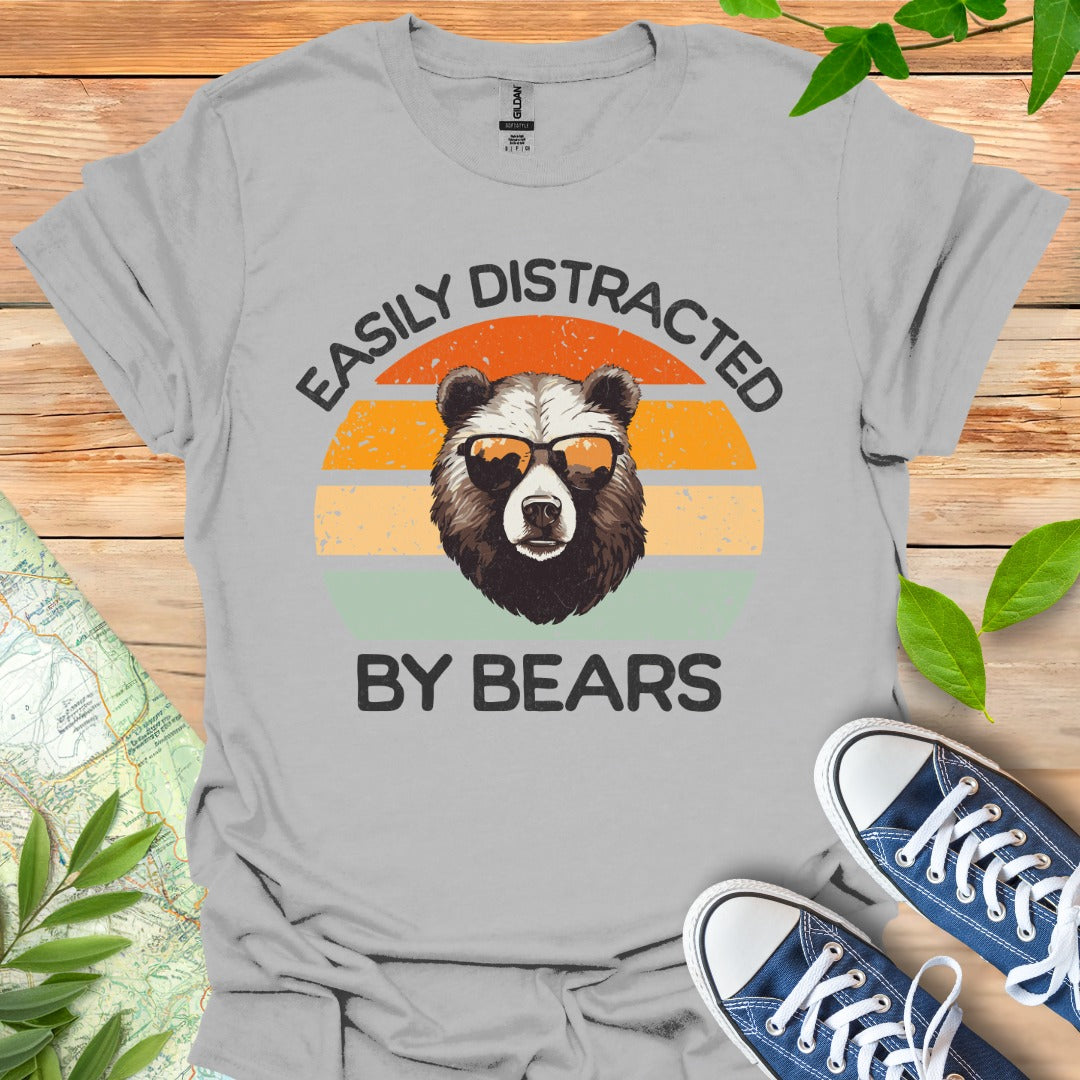 Distracted by Bears T-Shirt