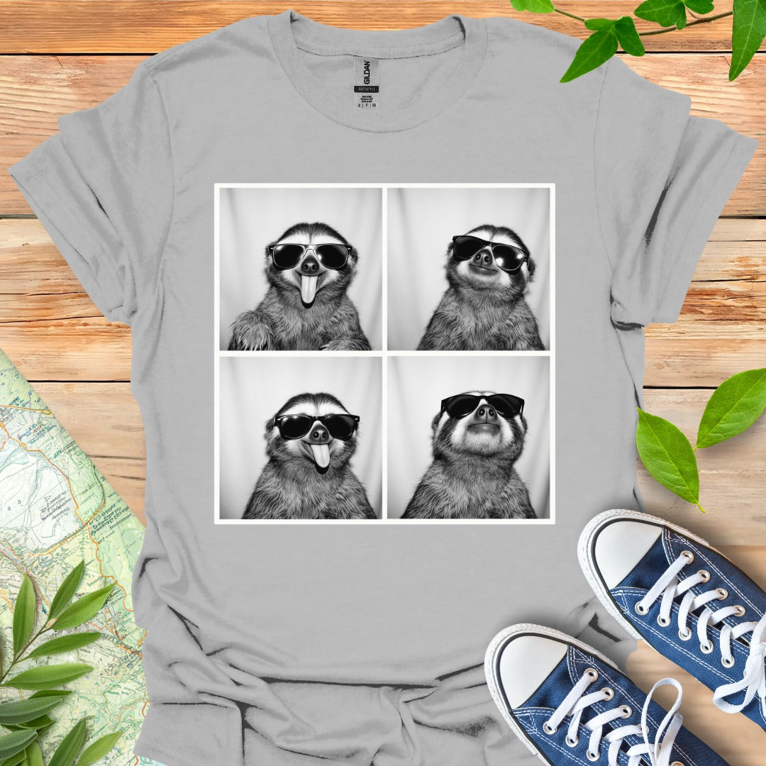 Photo Booth Sloth T-Shirt