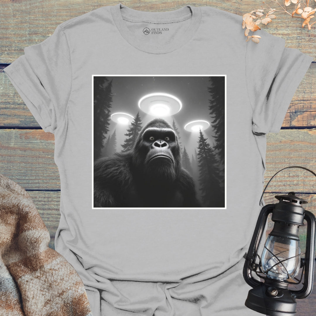 Bigfoot & UFOs T-Shirt