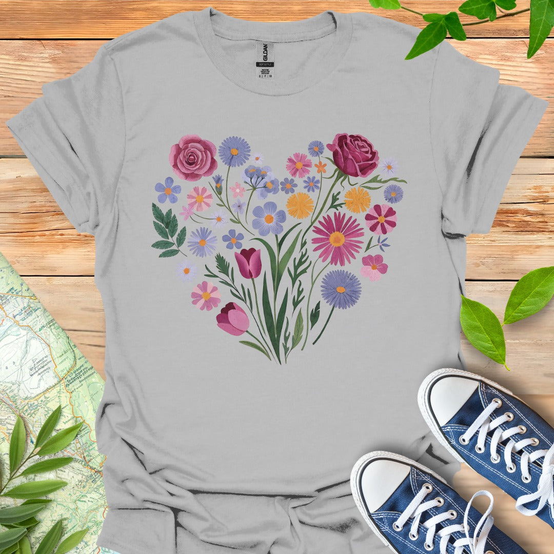 Heart of Flowers T-Shirt