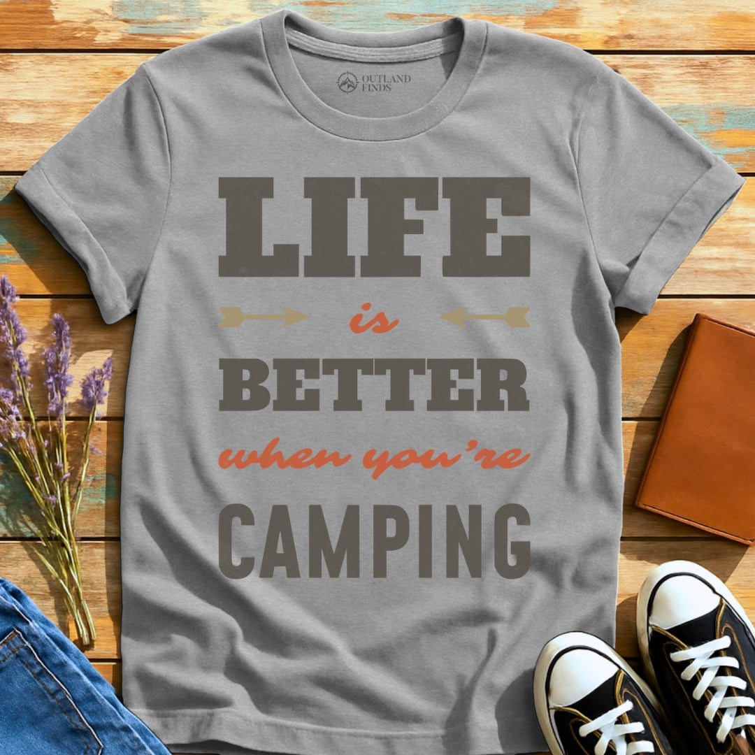 When Camping T-Shirt