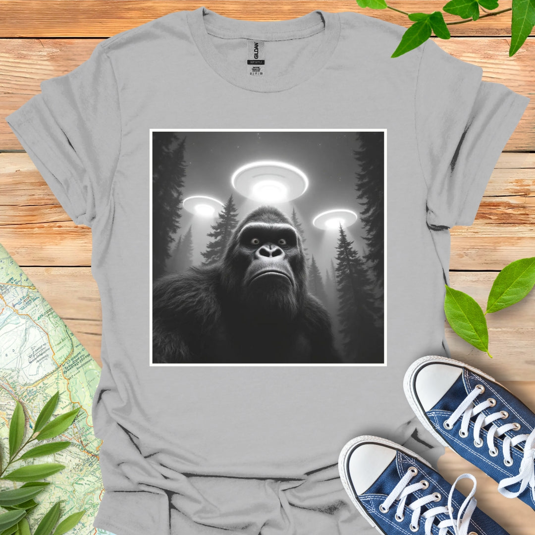 Bigfoot & UFOs T-Shirt