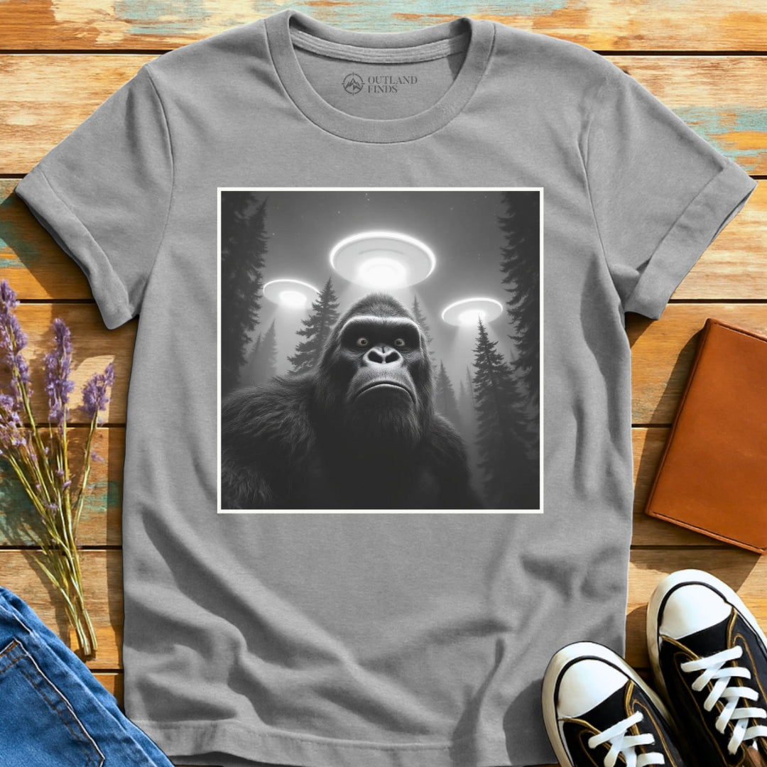 Bigfoot & UFOs T-Shirt