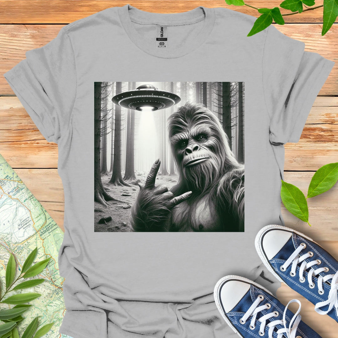 Bigfoot Selfie T-Shirt