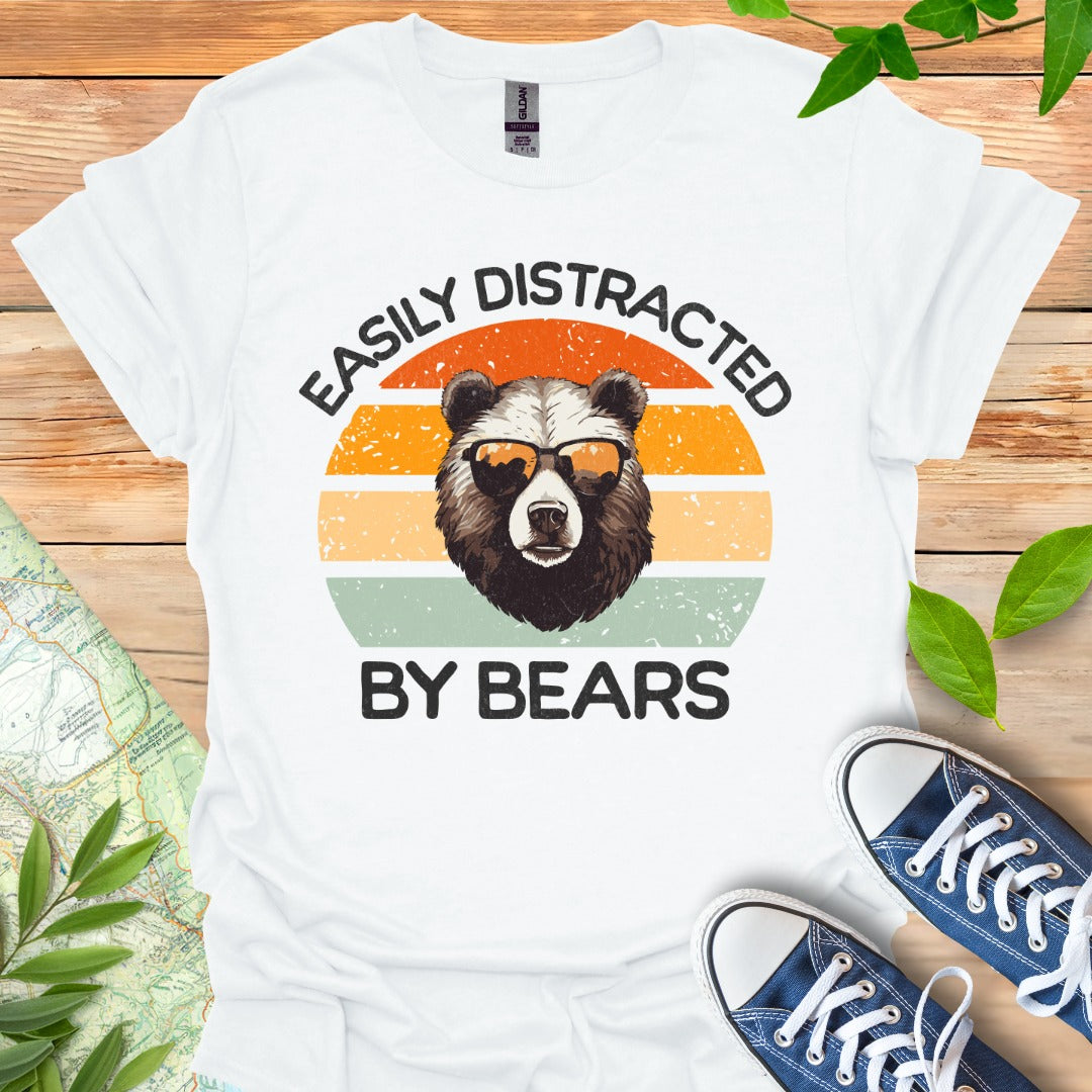 Distracted by Bears T-Shirt