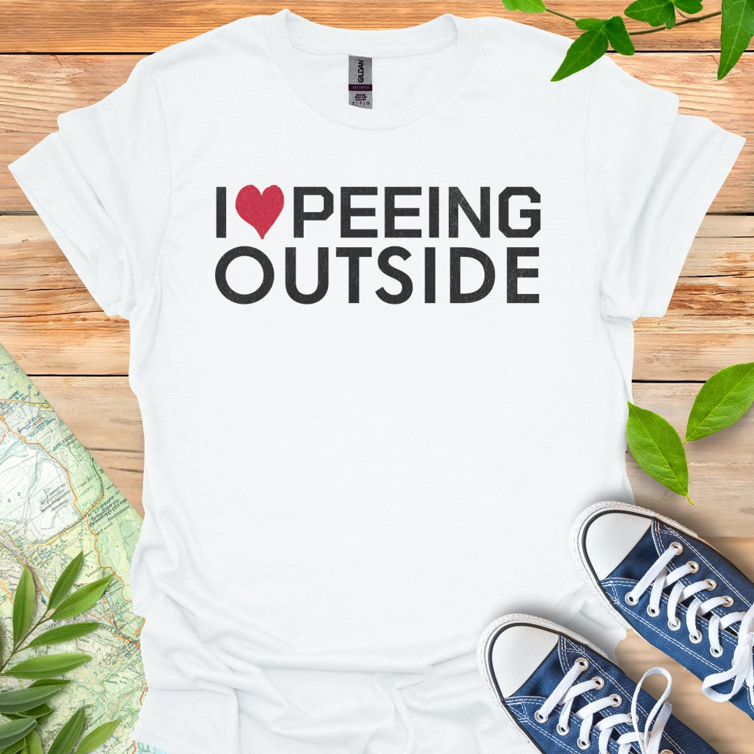 Peeing Outside T-Shirt