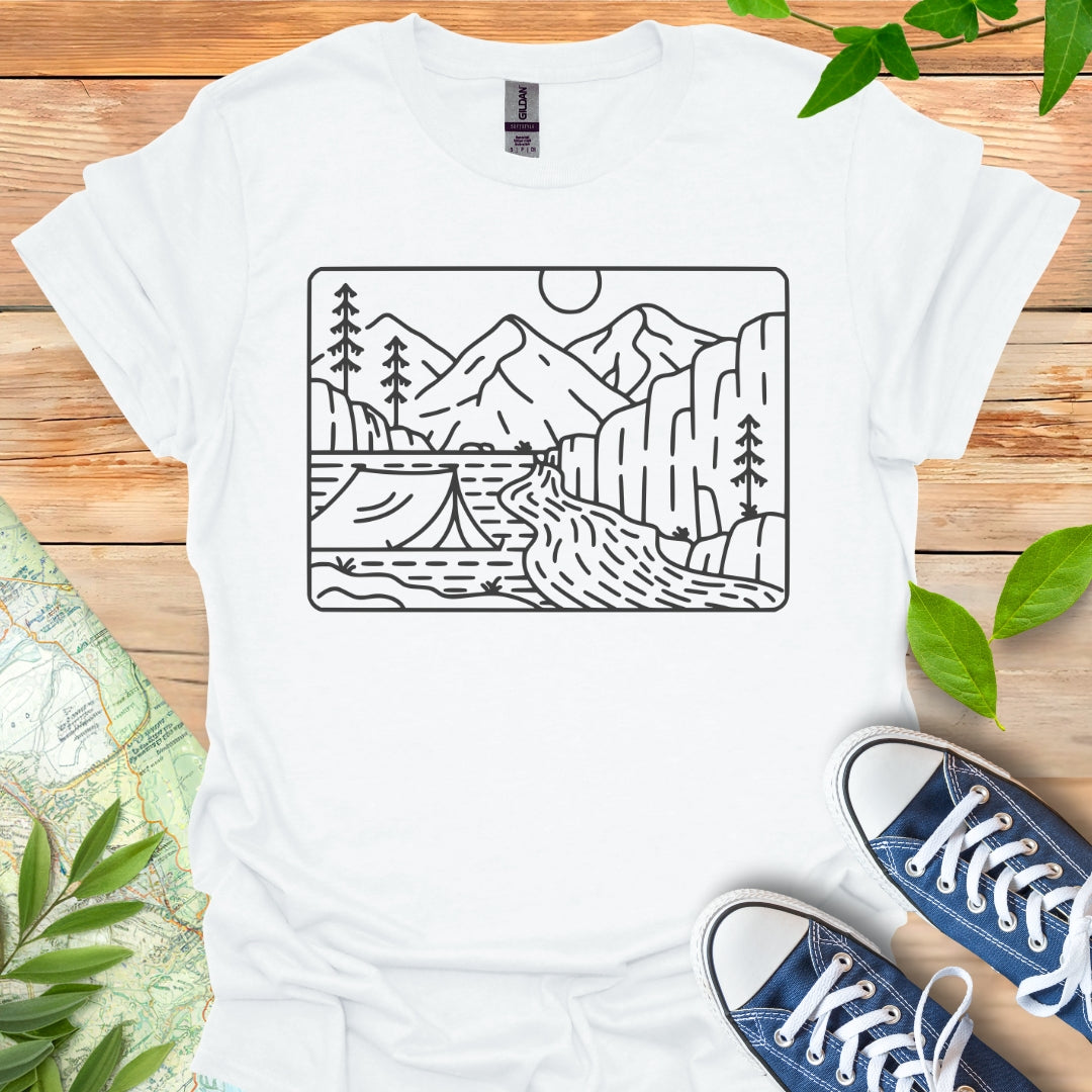 River Camping T-Shirt