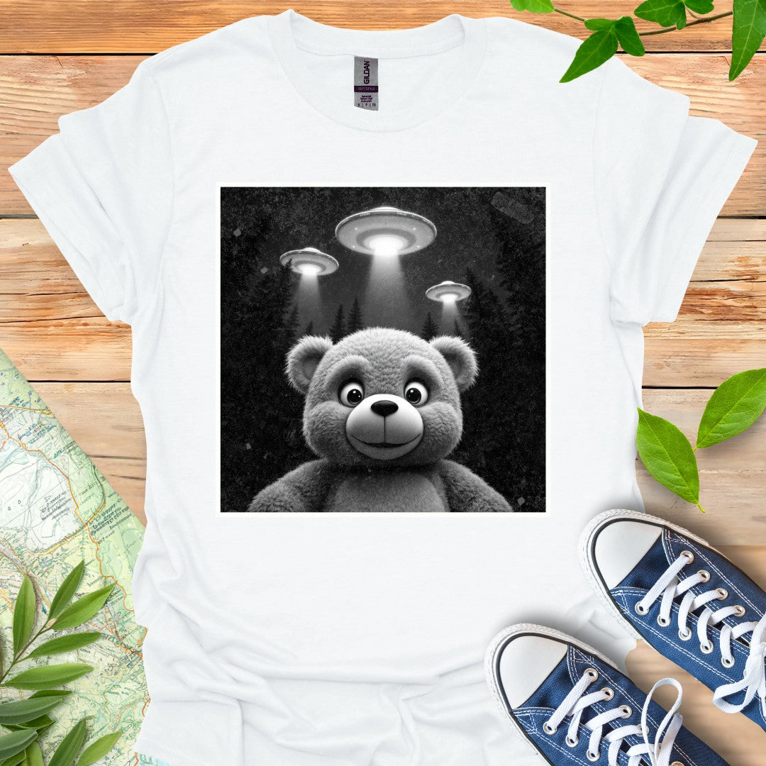 Teddy UFO Selfie T-Shirt