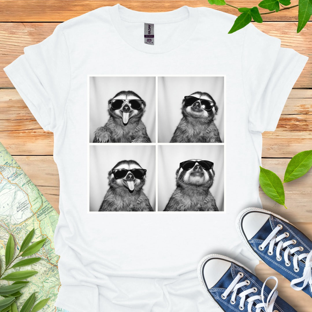 Photo Booth Sloth T-Shirt